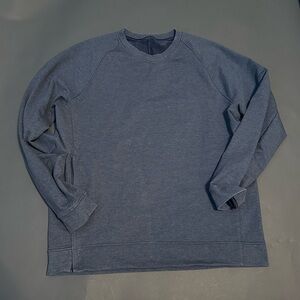 LuluLemon crewneck with unzipable side for breathability